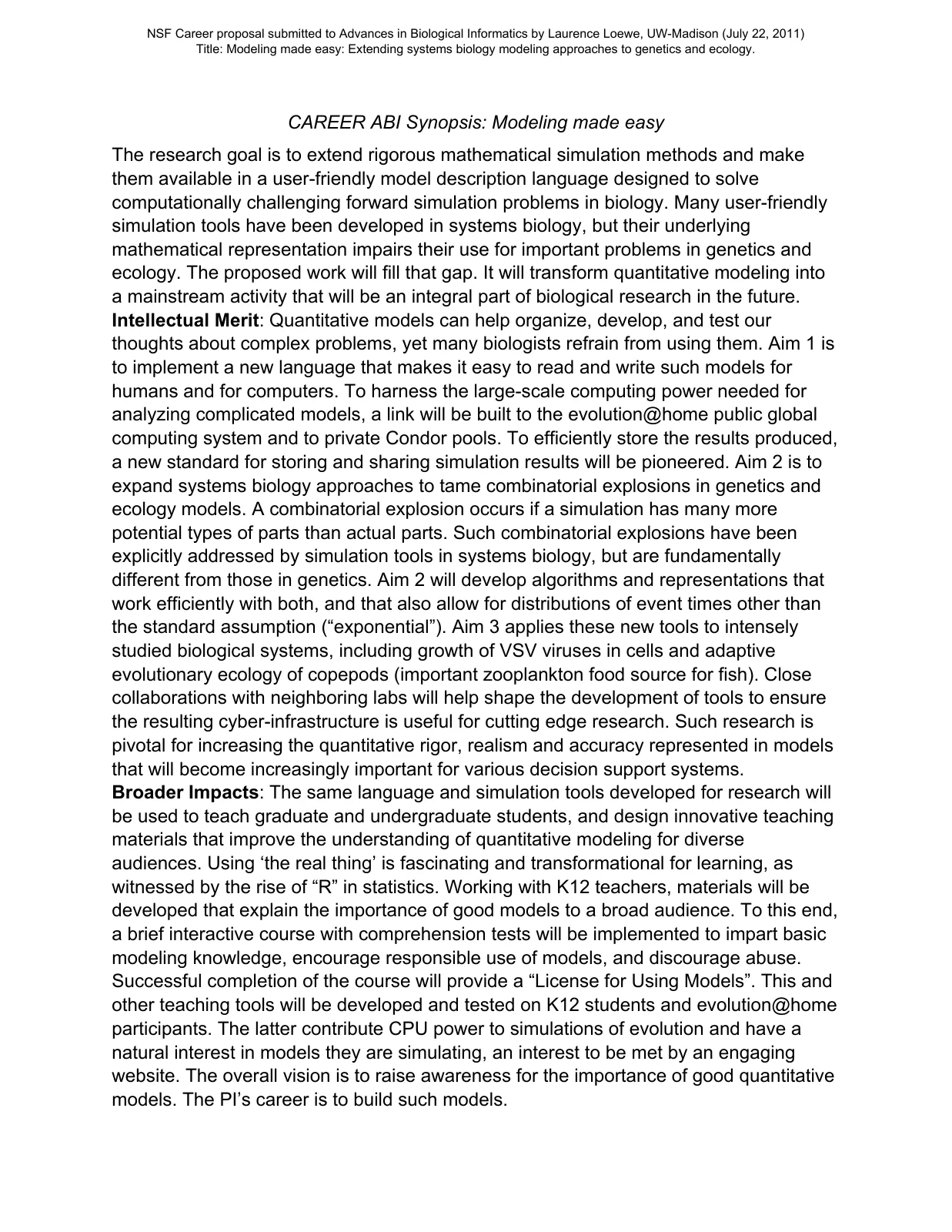 loewe-2011-nsf-career-grant-funded-evolvix-lab-uw-madison-exhibit-e-21page.pdf